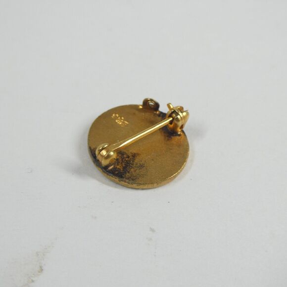 NFBPWC Lapel Pin National Federation of Women’s Clubs Vintage Gold Filled - Picture 4 of 8